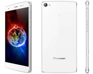 PIONEER C1 – 5.2 Zoll LTE FHD Smartphone mit Android 5.1, MTK6753 Octa Core 1.6Ghz, 2GB RAM, 16GB Speicher, 13MP & 8MP Kameras, 2.650mAh Akku