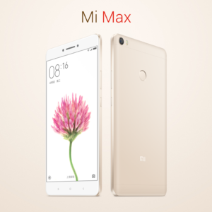 Xiaomi Mi Max ganz groß! 6,44 Zoll FHD Smartphone mit Qualcomm Snapdragon 652 Octa Core, 5,0MP + 16,0MP Kameras,  Touch ID und großem 4850mAh Akku