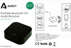 AUKEY BR-C1 universeller Bluetooth Empfänger
