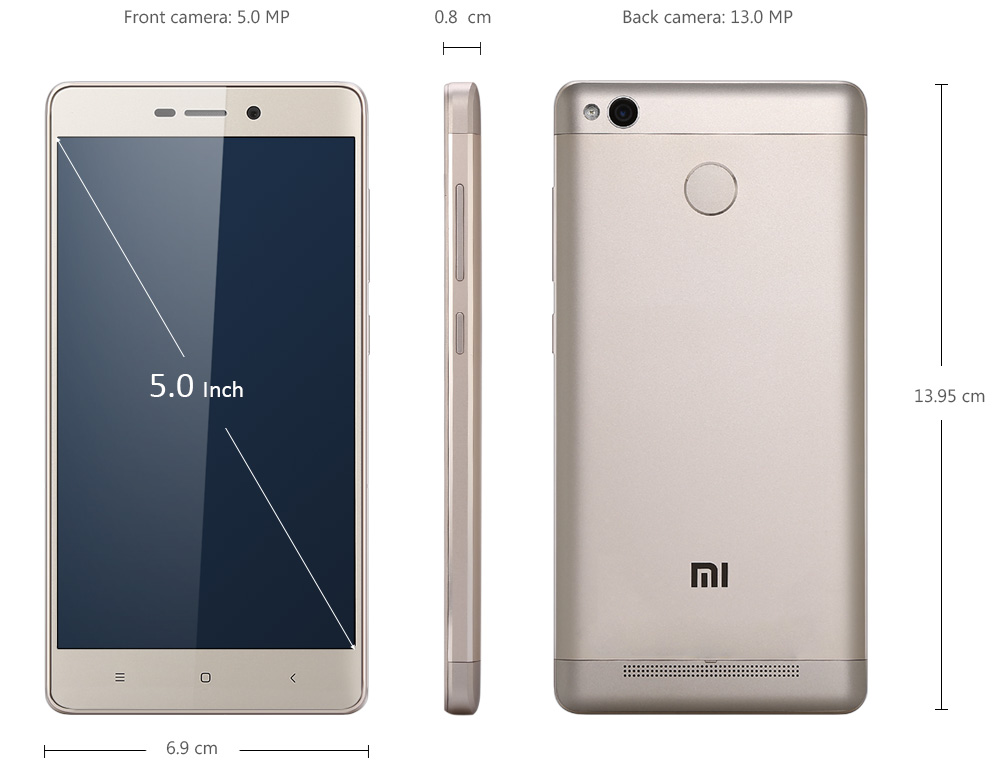 Neuheit Xiaomi, 294ppi Qualcomm Snapdragon 430, Qualcomm Snapdragon 430, Xiaomi Redmi 3X