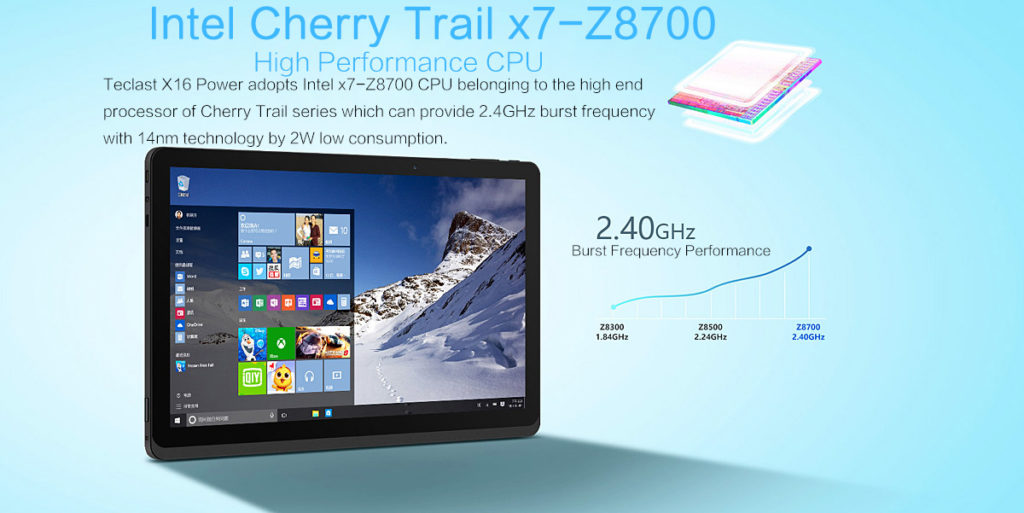 Teclast X16 Power, Benchmark Antutu, 8GB RAM, Intel Cherry Trail x7-Z8700 , China Tablet, Preisvergleich