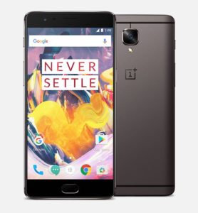 OnePlus 3T – 5.5 Zoll FullHD Smartphone mit OxygenOS, Snapdragon 821 , 6GB RAM + 128GB ROM, 16MP (OIS)+16MP Kameras (Sony/Samsung) und 3.400mAh Akku mit Dash Charge