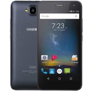 UHANS H5000 – 5.0 Zoll LTE HD Smartphone mit Android 6.0, MTK6737 Quad Core 1.3GHz , 3GB RAM, 32GB Speicher, 8MP & 5MP Kameras, 4.500mAh Akku