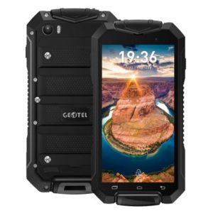 GEOTEL A1 – 4.5 Zoll 3G qHD Outdoor Smartphone mit Android 7.0, MTK6580 Quad Core 1.3GHz, 1GB RAM, 8GB Speicher, 8MP & 2MP Kameras, 3.400mAh Akku