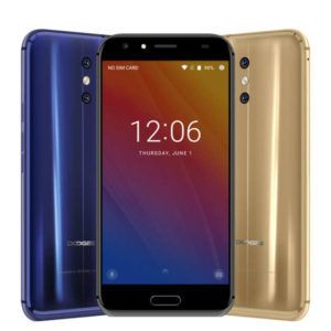 DOOGEE BL5000 – 5.5 Zoll LTE FHD Phablet mit Android 7.0, MTK6750T Octa Core 1.5GHz, 4GB RAM, 64GB Speicher, Dual 13MP+13MP & 8MP Kameras, 5.050mAh Akku