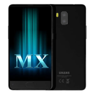 UHANS MX – 5.2 Zoll 3G HD Smartphone mit Android 7.0, MTK6580 Quad Core 1.3GHz, 2GB RAM, 16GB Speicher, 8MP & 2MP Kameras, 3.000mAh Akku, Fingerprint Sensor,