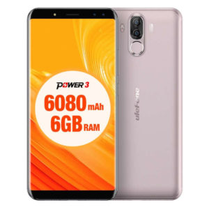 ULEFONE Power 3 – 6.0 Zoll LTE FHD+ Phablet mit Android 7.1, Helio P23 Octa Core 2.0GHz, 6GB RAM, 64GB Speicher, Dual 16MP+0.3MP & Dual 8MP+5MP Kameras, 6.080mAh Akku