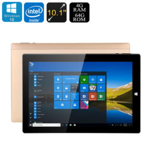 ONDA OBook 10 Pro – 10.1 Zoll WUXGA Tablet PC mit Windows 10, Intel Atom X7-Z8700 Quad Core 1.6GHz, 4GB RAM, 64GB Speicher, 2MP Kamera, 6.000mAh Akku