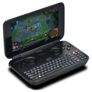 GPD Win – 5.5 Zoll HD Game Pad Konsole mit Windows 10, Intel Atom X7-Z8750 Quad Core 2.56GHz, 4GB RAM, 64GB Speicher, 6.700mAh Akku