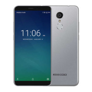 KEECOO P11 – 5.7 Zoll LTE HD+ Phablet mit Android 7.0, MTK6737V/W Quad Core 1.3GHz, 2GB RAM, 16GB Speicher, 8MP & 5MP Kameras, 3.050mAh Akku