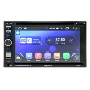 HEVXM HE-6610 – 6.2 Zoll 2 DIN Autoradio mit Android 6.0, INTEL Quad Core 1.2GHz, 1GB RAM, 16GB Speicher