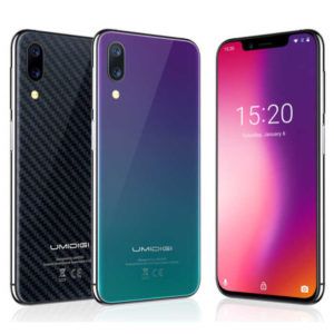 UMIDIGI One Pro – 5.9 Zoll LTE HD+ Phablet mit Android 8.1, Helio P23 Octa Core 2.0GHz, 4GB RAM, 64GB Speicher, Dual 12MP+5MP & 16MP Kameras, 3.550mAh Akku