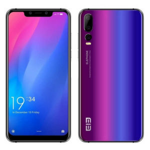 ELEPHONE A5 – 6.18 Zoll LTE FHD+ Phablet mit Android 9.0, Helio P60 Octa Core 2.0GHz , 4-6GB RAM, 64-128GB Speicher, Triple 12MP+5MP+0.3MP & Dual 20MP+2MP Kameras, 4.000mAh Akku