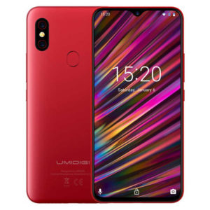 UMiDIGI F1 – 6.3 Zoll LTE FHD+ Phablet mit Android 9.0, Helio P60 Octa Core 2.0GHz, 4GB RAM, 128GB Speicher, Dual 16MP+8MP & 16MP Kameras, 5.150mAh Akku