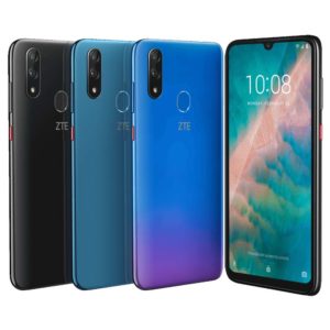 ZTE Blade V10 – 6.26 Zoll LTE FHD+ Phablet mit Android 9.0, Helio P70 Octa Core 2.1GHz, 4GB RAM, 64-128GB Speicher, Dual 16MP+5MP & 32MP Kameras, 3.200mAh Akku