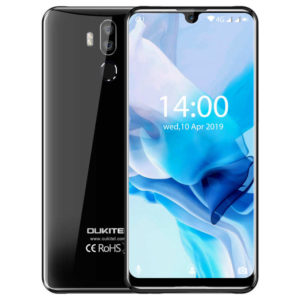 OUKITEL K9 – 7.12 Zoll LTE FHD+ Phablet mit Android 9.0, Helio P35 Octa Core 2.3GHz, 4GB RAM, 64GB Speicher, Dual 16M+2MP & 8MP Kameras, 6.000mAh Akku