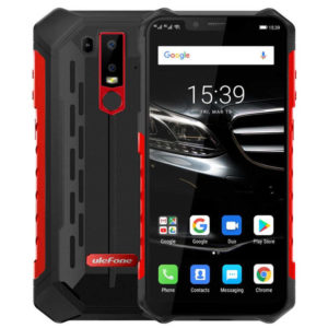 ULEFONE Armor 6E – 6.2 Zoll LTE FHD+ Outdoor Phablet mit Android 9.0, Helio P70 Octa Core 2.1GHz, 4GB RAM, 64GB Speicher, Dual 16MP+2MP & 8MP Kameras, 5.000mAh Akku