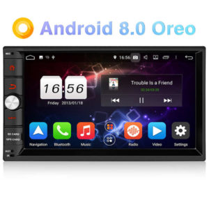 PUMPKIN ND0293B – 7.0 Zoll 2 DIN Autoradio mit Android 8.0, ARM Octa Core 1.5GHz, 2GB RAM, 32GB Speicher