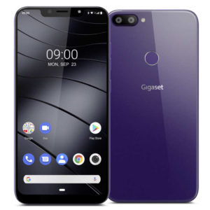 GIGASET GS195 – 6.18 LTE FHD Phablet mit Android 9.0, SC9863A Octa Core 1.6GHz, 2GB RAM, 32GB Speicher, Dual 13MP+5MP & 8MP Kameras, 4.000mAh Akku