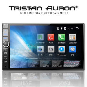 TRISTAN AURON BT2D7020A – 7.0 Zoll 2 DIN Autoradio mit Android 8.1, CORTEX A35 Quad Core 1.5GHz, 2GB RAM, 16GB Speicher