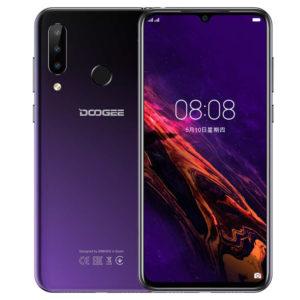 DOOGEE N20 – 6.3 Zoll LTE FHD+ Phablet mit Android 9.0, Helio P23 Octa Core 2.0GHz, 4GB RAM, 64GB Speicher, Triple 16MP+8MP+8MP & 16MP Kameras, 4.350mAh Akku