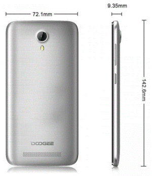 Doogee Valencia 2 Y100 Pro –  5 Zoll Smartphone mit Schnellladefunktion (70% Akku in nur 30 Min.) Versand aus Deutschland
