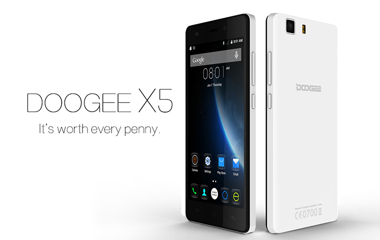 Doogee X5, Smartphones ohne Vertrag, günstig China Smartphone, Test, Testbericht, Angebot, Antutu Doogee, PayPal, zollfrei