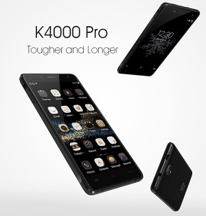 OUKITEL K4000 Pro 5.0 Zoll HD Smartphone mit 4.600mAh Akku, Android 5.1 und eingebautem Hammer ;-)