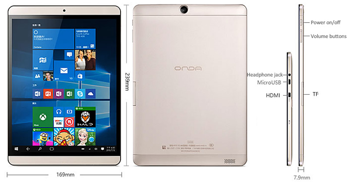 Onda V919 Air CH 9.7, Sonderangebot zollfreiu PayPal