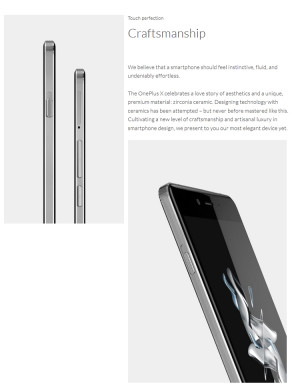 OnePlus X – 5.0 Zoll Smartphone mit AMOLED, 3GB, Snapdragon 801 2.3GHz!