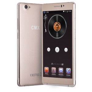 CMX C10 6.0 Zoll 3G qHD Smartphone mit Android 5.1, Quad Core MTK6580 1.3 GHz, 1GB RAM, 8GB Speicher, 8MP+5MP Kameras, 2.500mAh Akku