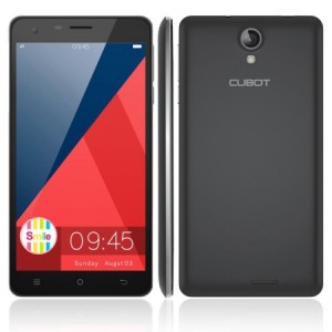 Cubot S350 5.5 Zoll 3G HD Smartphone mit Android 4.4, MTK6582W Quad Core 1.3GHz, 2GB RAM, 16GB Speicher, 13MP+8MP Kameras, 2.350mAh Akku
