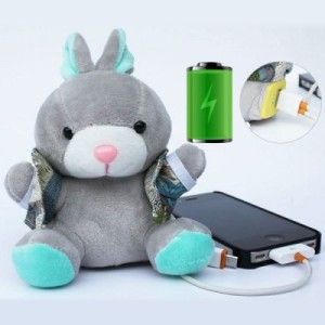 EINENG Kaninchen 5.200mAh mobile Power Bank für alle gängigen Smartphones, Tablet PCs, iPods, Mp3-/MP4-Player usw.