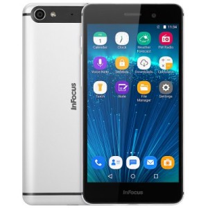 Infocus M560 5.2 Zoll FHD LTE Smartphone mit Android 5.1, MTK6753 64bit Octa Core 1.3GHz, 2GB RAM, 16GB Speicher, 13MP+5MP Kameras, 2.450mAh Akku