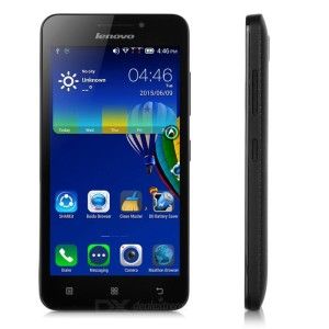 Lenovo A3600d 4.5 Zoll LTE FWVGA Smartphone mit Android 4.4.2, MTK6582M + 6290 Cortex A7 Quad Core 1.3GHz, 512MB RAM, 4GB Speicher, 2MP+0.3MP Kameras, 1.700mAh Akku