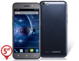 MIJUE M10 5.0 Zoll 3G HD Smartphone mit Android 4.2.2, MTK6592 Octa Core 1.6GHz, 1GB RAM, 8GB Speicher, 13MP+5MP Kamera, 2.200mAh Akku