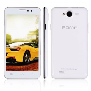 POMP W99 5.0 Zoll 3G HD Smartphone mit Android 4.2, MTK6589 Quad Core 1.2GHz, 1GB RAM, 4GB Speicher, 8MP+2MP Kameras, 1.700mAh Akku