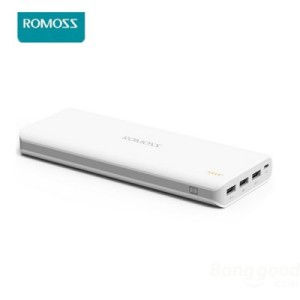 ROMOSS Sense 9 25.000mAh mobile Power Bank mit drei USB Ausgängen, Ladegerät für alle gängigen Smartphones, Phablets, Tablet PCs