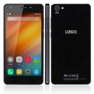 UBRO M1 5.0 Zoll LTE HD Smartphone mit Android 5.1, MTK6735 Quad Core 1.3GHz, 2GB RAM, 16GB Speicher, 13MP+5MP Sony Kameras, 2.350mAh Akku