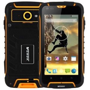 VCHOK F6 – 4.5 Zoll 3G qHD Outdoor Smartphone mit Android 4.4, MTK6582 Quad Core 1.3GHz, 1GB RAM, 8GB Speicher, 8MP & 2MP Kameras, 2.500mAh Akku