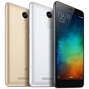 XIAOMI Redmi Note 3 SE/AE – 5.5 LTE FHD Phablet mit Android 5.0, Helio X10 Octa Core 2GHz, 2-3GB RAM, 16-32GB Speicher, 13MP & 5MP Kameras, 4.000mAh Akku