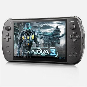 JXD S7800B – 7.0 Zoll WXGA Game Tablet PC mit Android 4.4, RK3188 Quad Core 1.6GHz, 2GB RAM, 8GB Speicher, 2MP & 0.3MP Kameras, 5.000mAh Akku